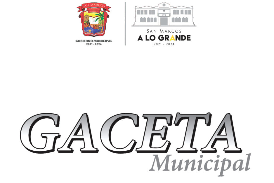 Gaceta Municipal No. 1, Febrero 2022